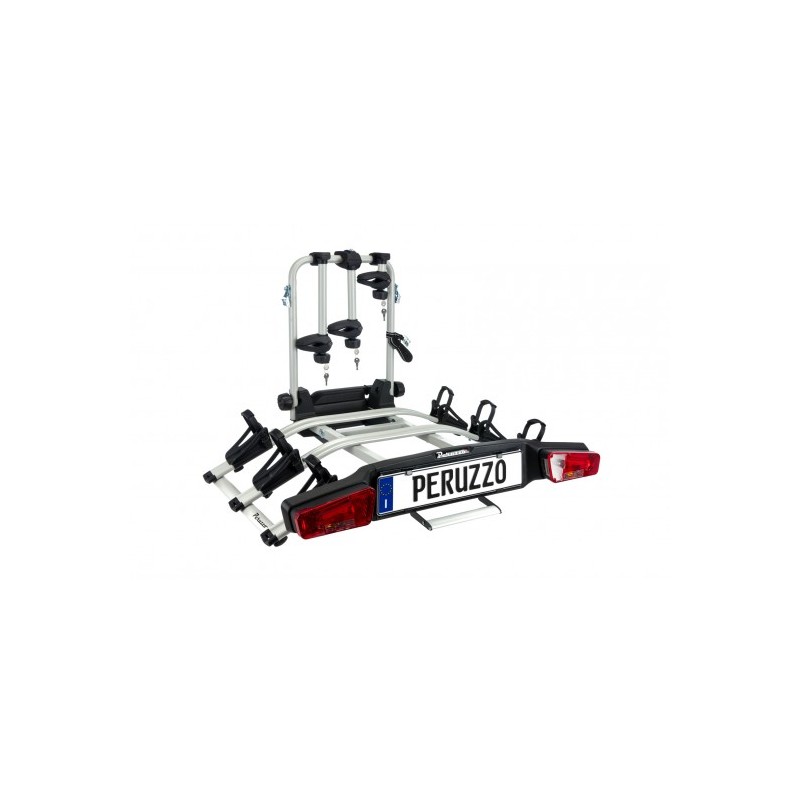 Kit 4 Porte-vélos Peruzzo 873 Pour Zephyr 713/3 - En Aluminium Et Acier - Neuf